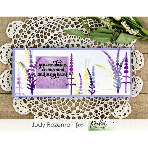 Simon Says Stamp! Picket Fence Studios LAVENDER FRAME COVER PLATE Die pfsd150