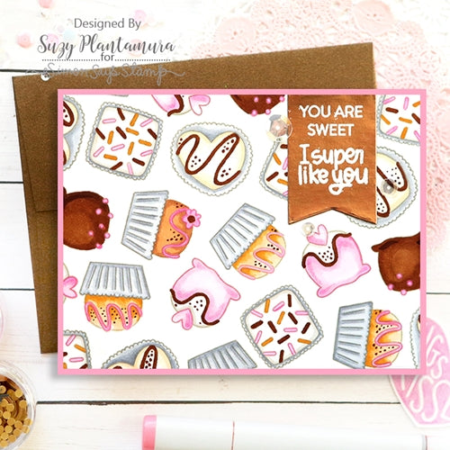 Simon Says Stamp! Simon Says Clear Stamps SWEET TRUFFLES sss302290