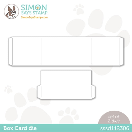 Simon Says Stamp! Simon Says Stamp BOX CARD Wafer Dies sssd112306