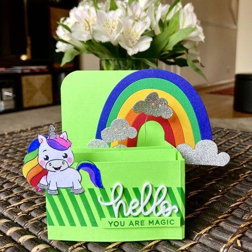 Simon Says Stamp! Simon Says Stamp BOX CARD Wafer Dies sssd112306