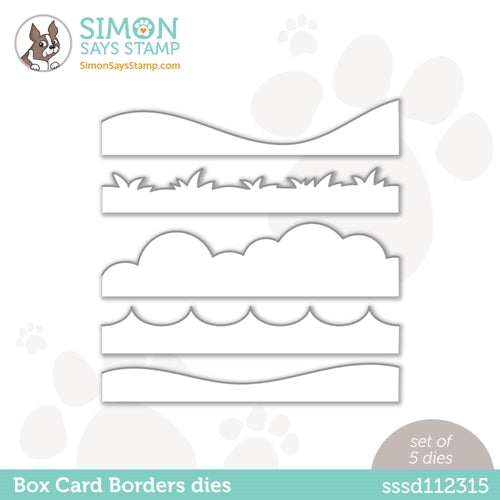 Simon Says Stamp! Simon Says Stamp CARD BORDERS Wafer Dies sssd112315