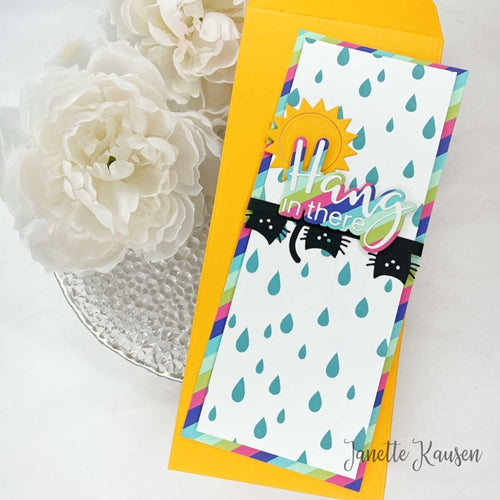 Simon Says Stamp! Simon Says Stamp Stencil LARGE RAINDROPS ssst121517