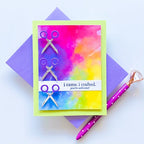 Simon Says Stamp! CZ Design Clear Stamps SASSY FLAPS cz365 Love You Too