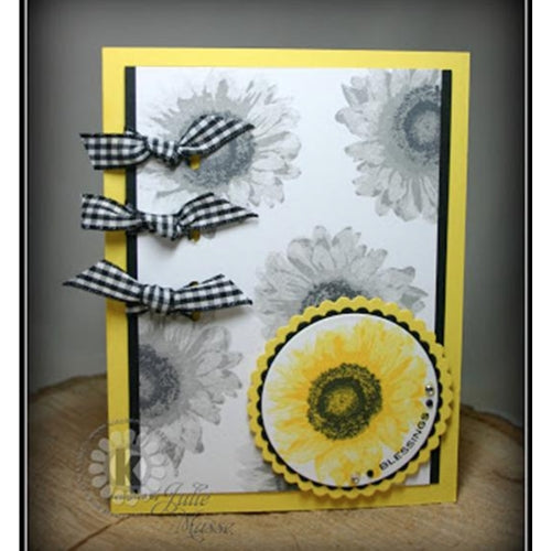 Simon Says Stamp! Kitchen Sink Stamps GIANT SUNFLOWER kss076