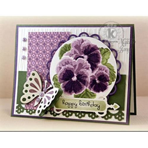 Simon Says Stamp! Kitchen Sink Stamps PANSY kss079