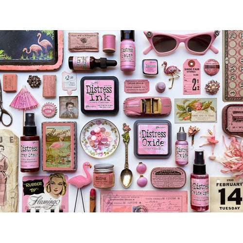 Simon Says Stamp! Tim Holtz Distress Oxide Ink Pad KITSCH FLAMINGO Ranger tdo72614