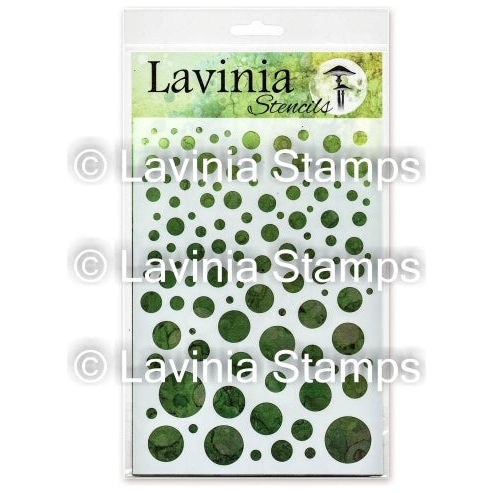 Simon Says Stamp! Lavinia Stamps WHITE ORBS Stencil ST018