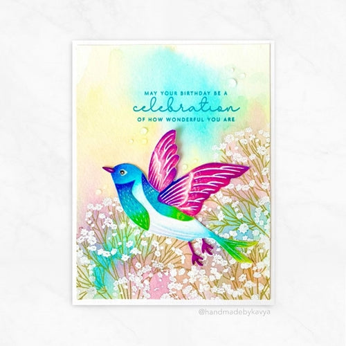 Simon Says Stamp! Papertrey Ink FEATHERED FRIENDS 7 Dies ITP236