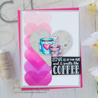 Simon Says Stamp! Newton's Nook Designs LOVE CAFE Clear Stamps NN2101S02