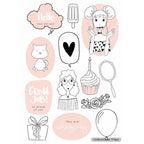 Simon Says Stamp! Studio Light MISSEES Paper Elements a5stansblokkj03