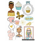 Simon Says Stamp! Studio Light MISSEES Paper Elements a5stansblokkj03