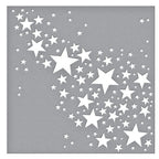 Simon Says Stamp! STN 002 Spellbinders STAR BRIGHT Stencil