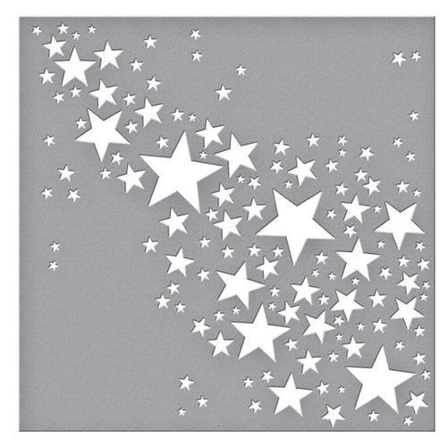 Simon Says Stamp! STN 002 Spellbinders STAR BRIGHT Stencil