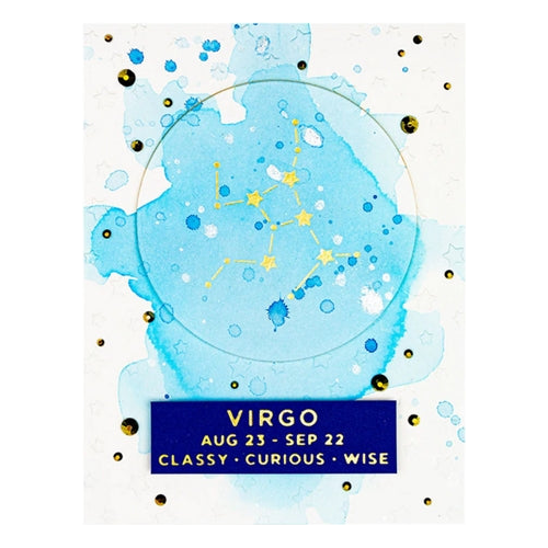 Simon Says Stamp! SES 016 Spellbinders STARGAZER Embossing Folder