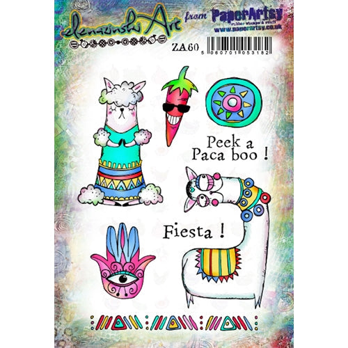 Simon Says Stamp! Paper Artsy ZINSKI ART 60 Cling Stamps za60*