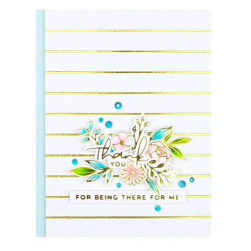 Spellbinders Glimmer Hot Foil Plate and Die - Special Sentiments
