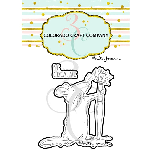 Simon Says Stamp! Colorado Craft Company Anita Jeram BE CREATIVE Dies AJ380 D