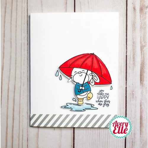 Simon Says Stamp! Avery Elle Clear Stamps LOOK FOR RAINBOWS ST 21 06