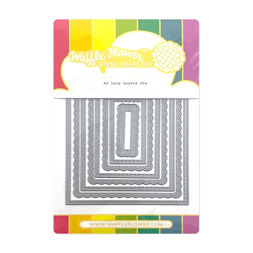 Simon Says Stamp! Waffle Flower A2 LACY LAYERS Dies 420492