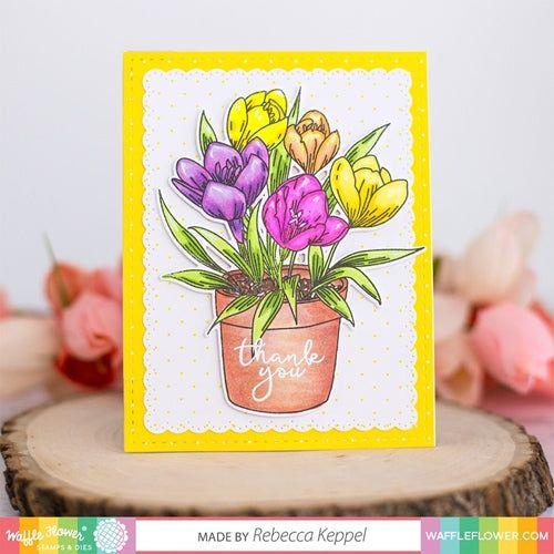 Simon Says Stamp! Waffle Flower A2 LACY LAYERS Dies 420492