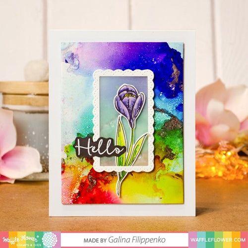Simon Says Stamp! Waffle Flower A2 LACY LAYERS Dies 420492