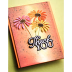 Simon Says Stamp! Memory Box THANK YOU POSH SCRIPT Craft Dies 94529