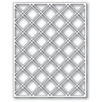 Simon Says Stamp! Poppy Stamps DOUBLE DIAMOND LATTICE PLATE Craft Die 2436