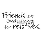 Simon Says Stamp! Riley And Company Funny Bones FRIENDS ARE Cling Rubber Stamp RWD 869