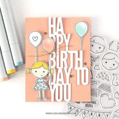 Simon Says Stamp! Concord & 9th PERFECT PAIRINGS BIRTHDAY Dies 11076