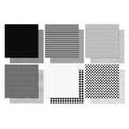 Simon Says Stamp! Paper Rose MONOCHROME BASICS 1.1 6x6 Paper Pack 21516