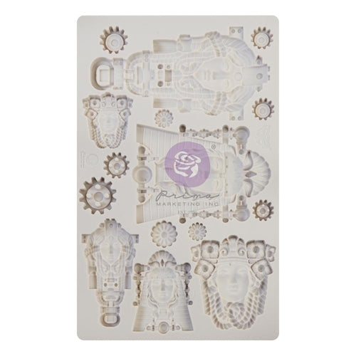 Simon Says Stamp! Prima Marketing QUEENS OF STEAM Finnabair Decor Mould 968595