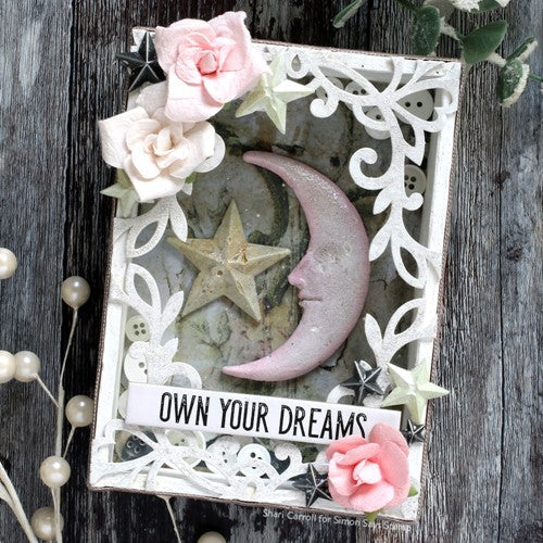 Simon Says Stamp! Prima Marketing NOCTURNAL ELEMENTS Finnabair Decor Mould 968656 | color-code:ALT01