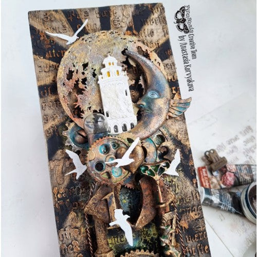 Simon Says Stamp! Prima Marketing NOCTURNAL ELEMENTS Finnabair Decor Mould 968656 | color-code:ALT06