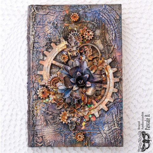 Simon Says Stamp! Prima Marketing STEAMPUNK Art Ingredients Metal Flakes 968861 | color-code:ALT01