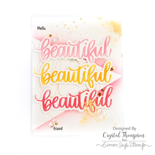 Simon Says Stamp! Simon Says Stamp BEAUTIFUL Wafer Dies sssd112326