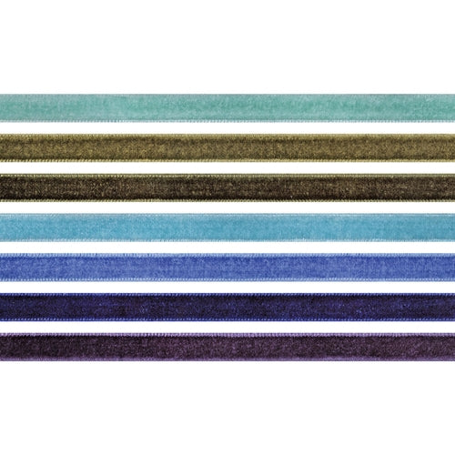 Simon Says Stamp! Tim Holtz Idea-ology COOL Velvet Trims th94113