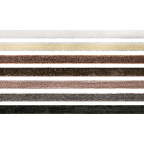Simon Says Stamp! Tim Holtz Idea-ology NEUTRAL Velvet Trims th94114