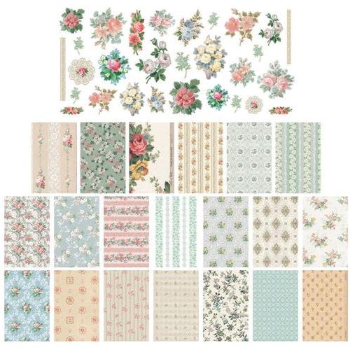 Simon Says Stamp! Tim Holtz Idea-ology SCRAPS Worn Wallpaper th94122