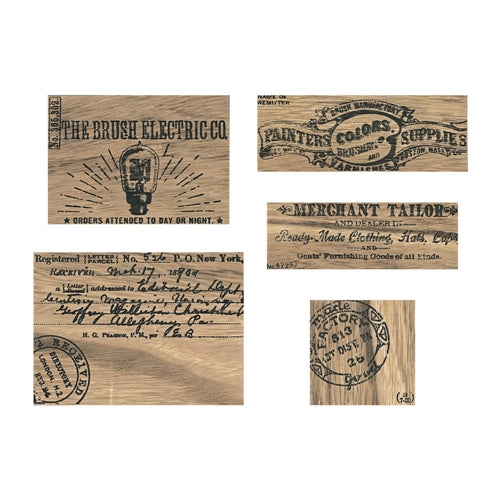 Simon Says Stamp! Tim Holtz Idea-ology ADVERT VIGNETTE PANELS th94124