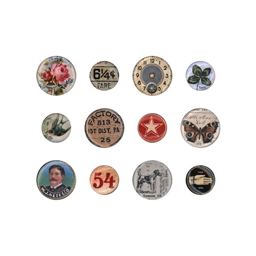 Simon Says Stamp! Tim Holtz Idea-ology MINI FLAIR Embellishments th94129