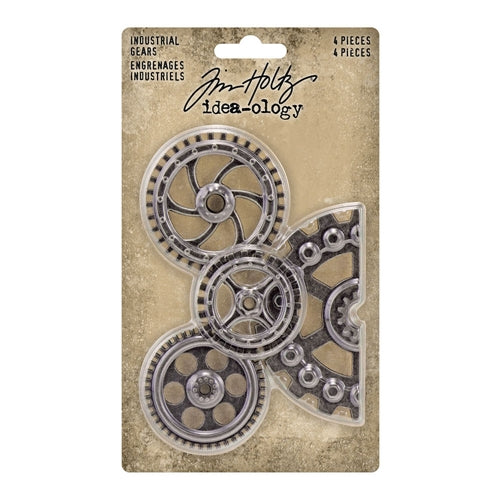 Simon Says Stamp! Tim Holtz Idea-ology INDUSTRIAL GEARS Embellishments th94142