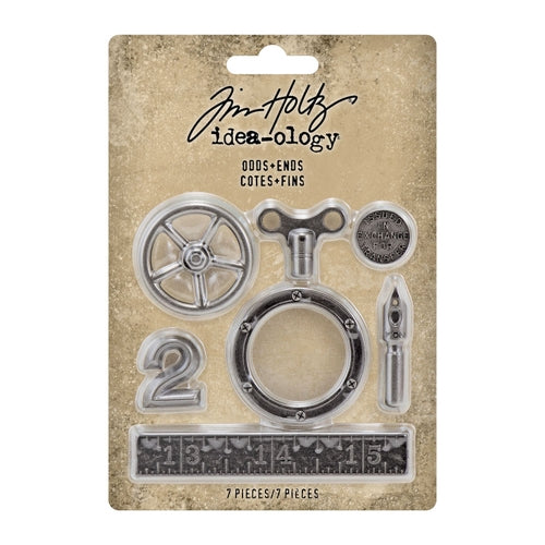 Simon Says Stamp! Tim Holtz Idea-ology ODDS AND ENDS Embellishments th94143