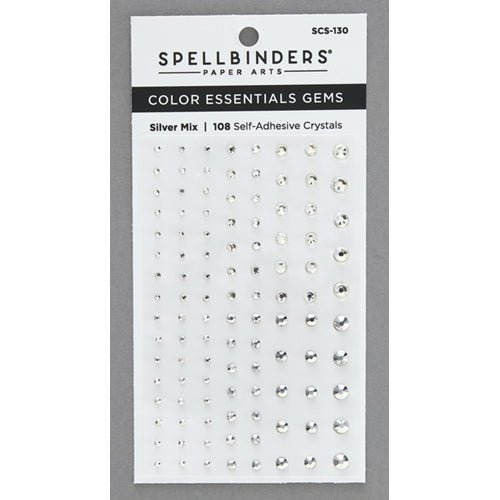 Simon Says Stamp! SCS 130 Spellbinders SILVER MIX Color Essential Gems