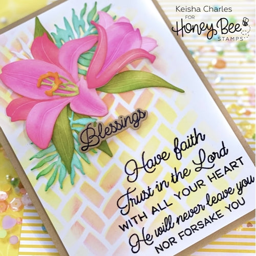 Simon Says Stamp! Honey Bee HE IS RISEN Clear Stamp Set hbst327 | color-code:ALT03
