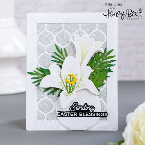 Simon Says Stamp! Honey Bee LOVELY LAYERS EASTER LILY Dies hbdsllel | color-code:ALT01