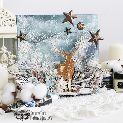 Simon Says Stamp! Prima Marketing RUSTY BROWN Finnabair Art Alchemy Matte Wax 967888 | color-code:ALT06
