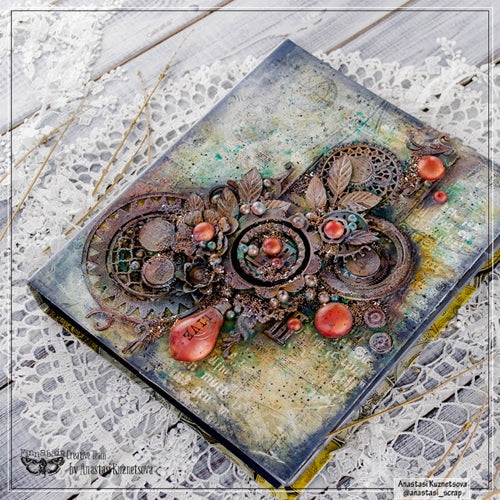 Simon Says Stamp! Prima Marketing CHARCOAL BLACK Finnabair Art Alchemy Matte Wax 967901 | color-code:ALT02