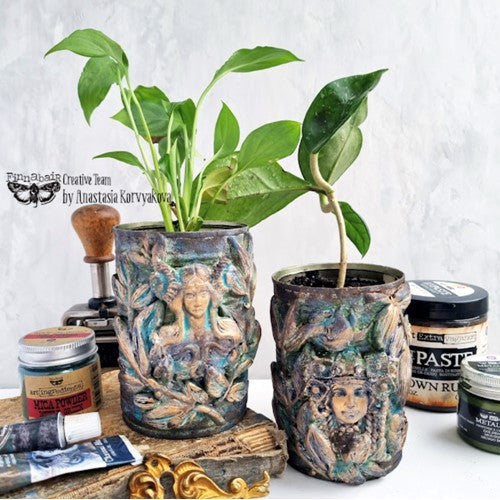 Simon Says Stamp! Prima Marketing CHARCOAL BLACK Finnabair Art Alchemy Matte Wax 967901 | color-code:ALT05