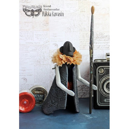 Simon Says Stamp! Prima Marketing CHARCOAL BLACK Finnabair Art Alchemy Matte Wax 967901 | color-code:ALT06