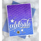 Simon Says Stamp! Altenew DIAMOND STARS 3D Embossing Folder ALT4869